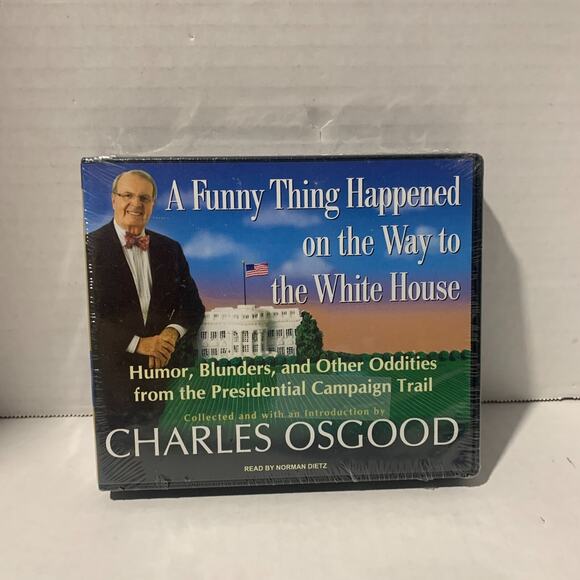 A Funny Thing Happened On The Way To The White House Audio CD Book 2008 Osgood - Picture 1 of 10